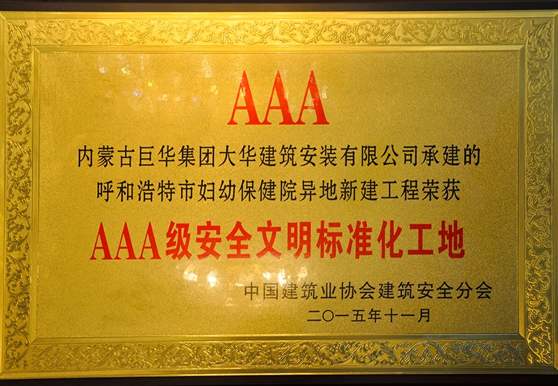 20153A級(jí)安全文明標(biāo)準(zhǔn)化工地
